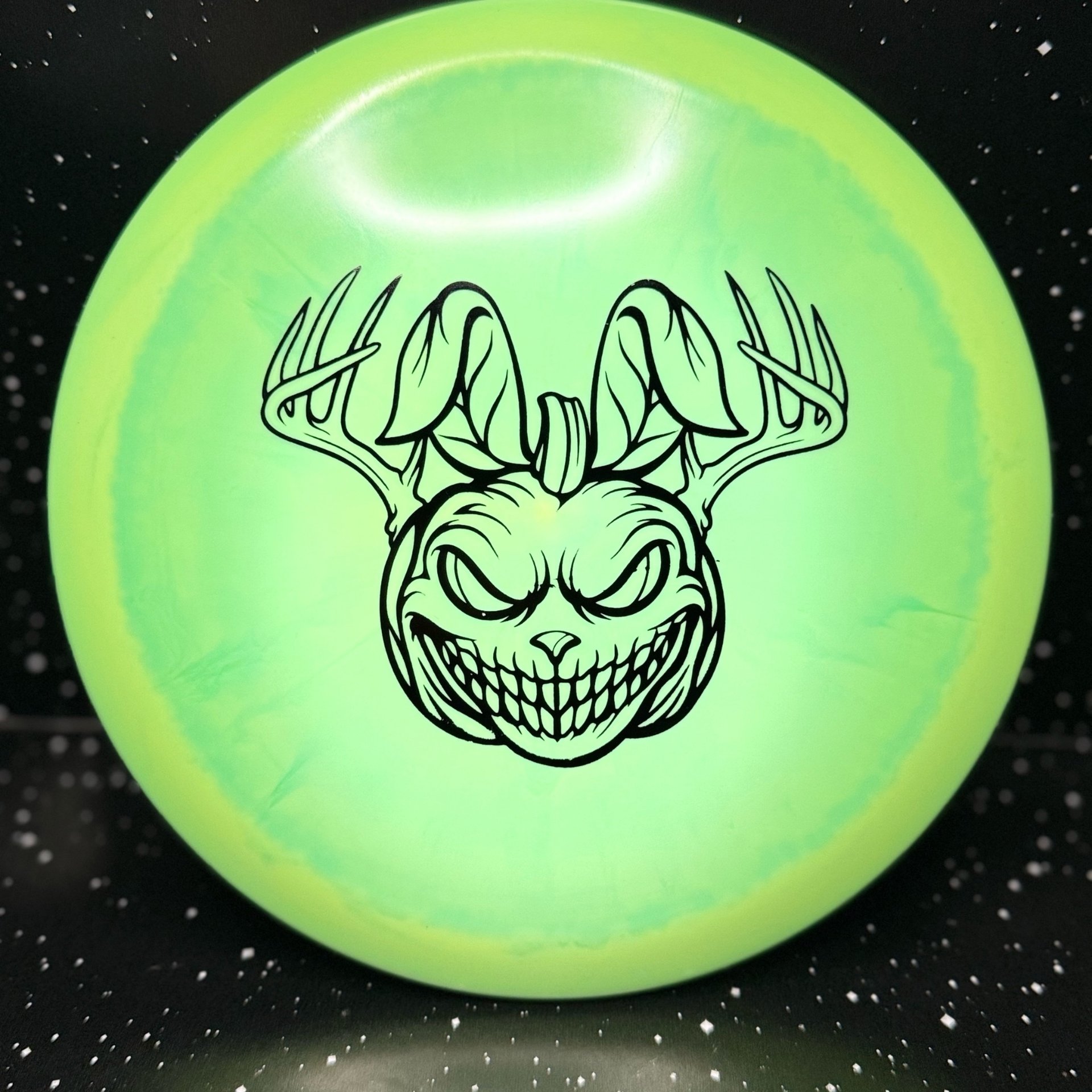 Mint discs Halloween jackalope 8/5/-2/1. 156g