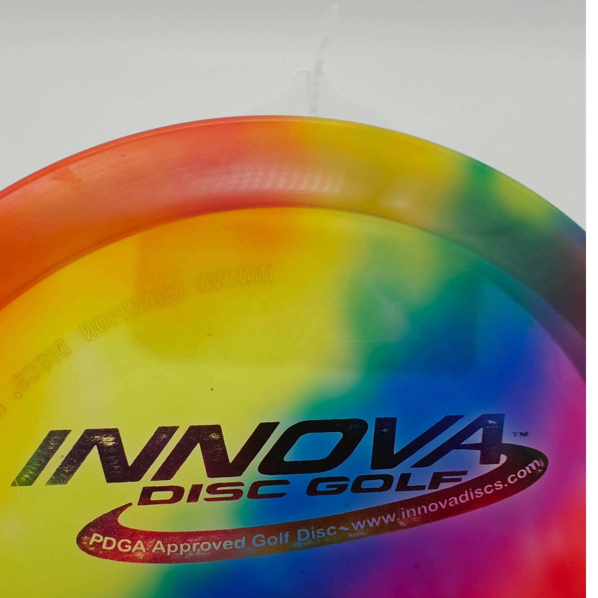 Used Innova Ken Climo 11x PFN Fly Dye Champion Eagle Rainbow Black Stamp - 176g