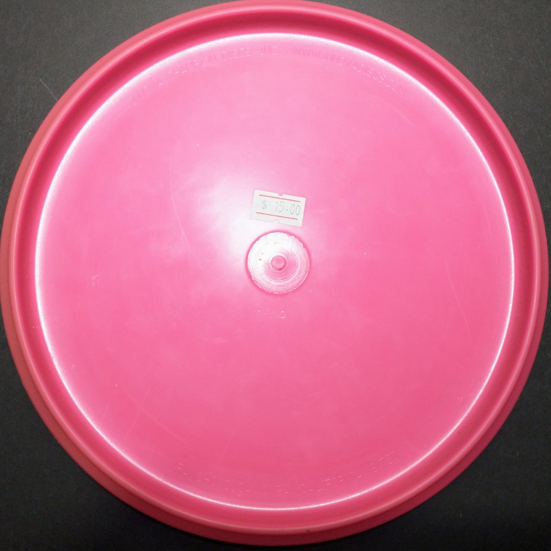 new R-Pro RHYNO 167 putter approach 2 1 0 3 Innova disc golf silver on pink