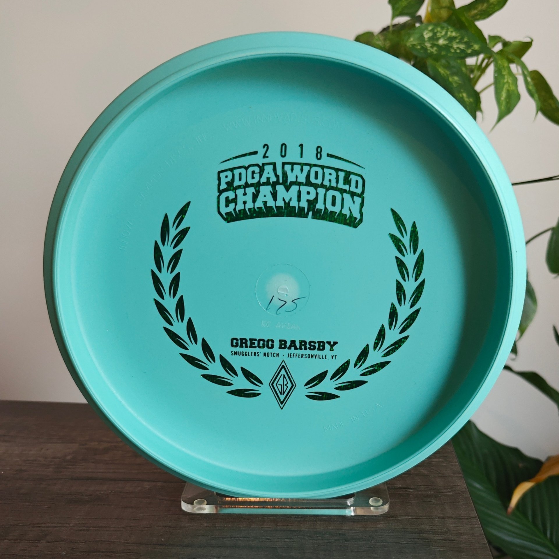2018 Gregg Barsby KC Pro Aviar Bottom Stamp Light Blue - 176g