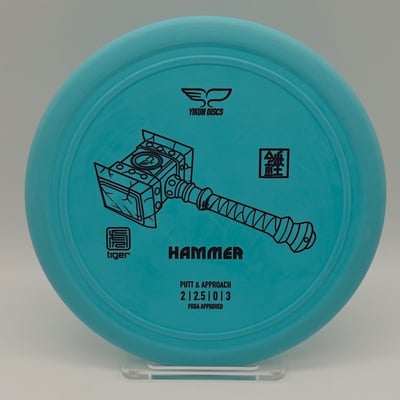 Yikun Discs Tiger Line Hammer Light Blue Black – 172g
