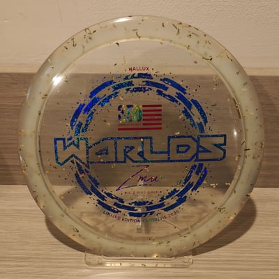 Discraft 2026 Worlds Shredded Money Z FLX Hallux 250th Anniversary Blue Stamp - 177g