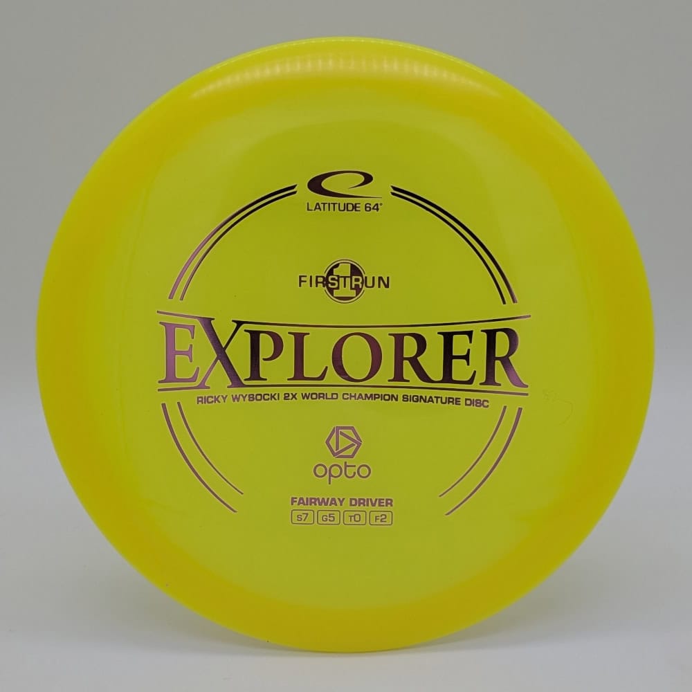 First Run Ricky Wysocki Opto Explorer Latitude 64 Yellow - 175g