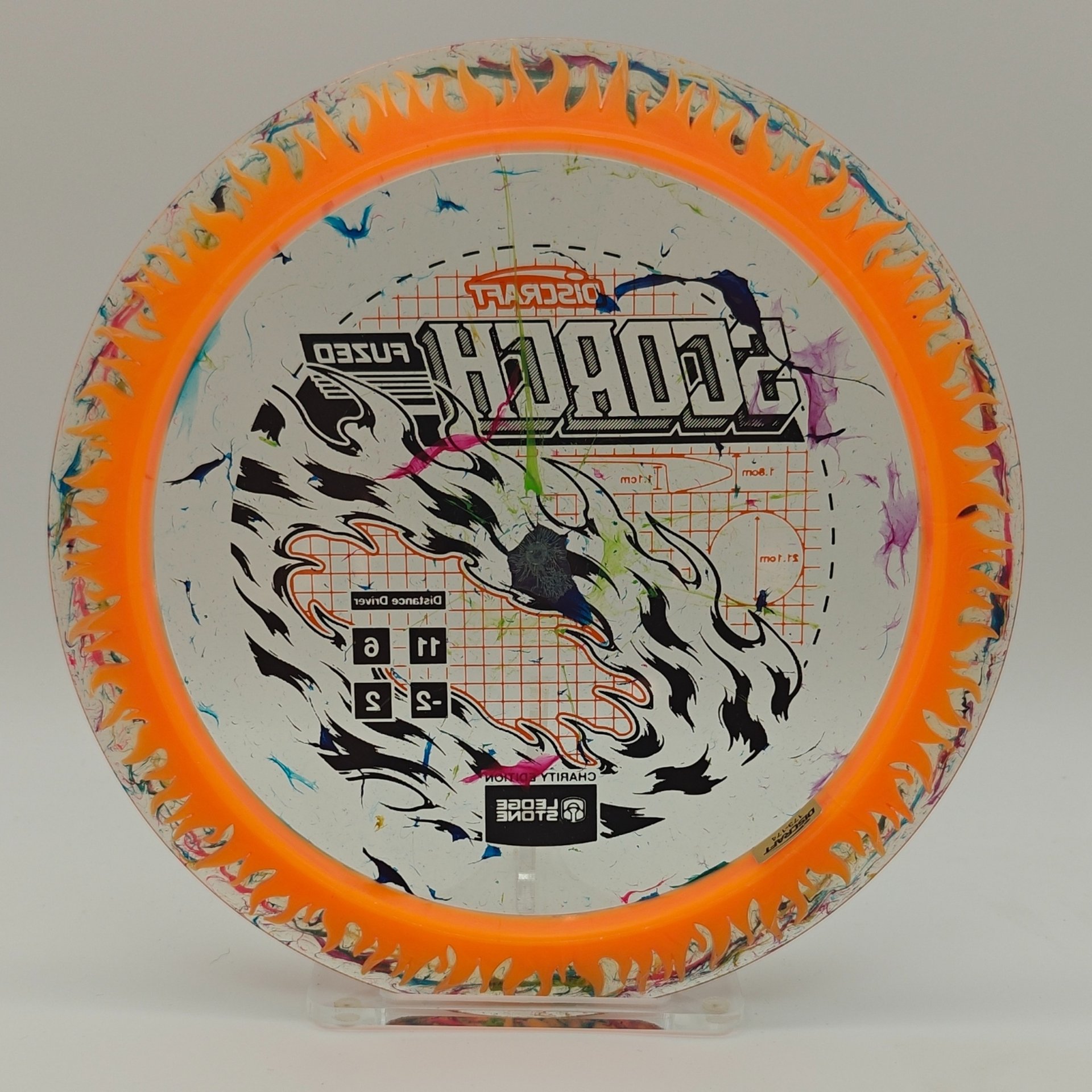 Discraft Fuzed Scorch Charity Ledgestone Edition - 174g