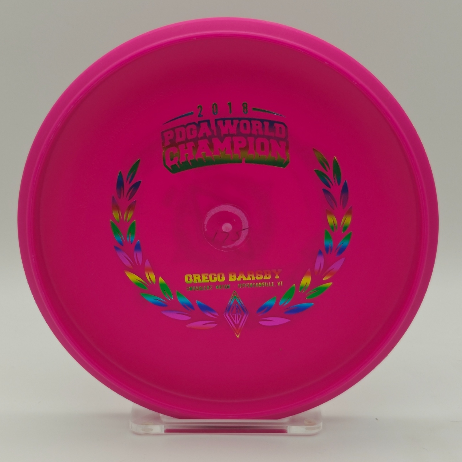 2018 Gregg Barsby KC Pro Aviar Bottom Stamp Pink - 177g