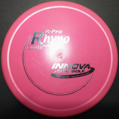 new R-Pro RHYNO 167 putter approach 2 1 0 3 Innova disc golf silver on pink