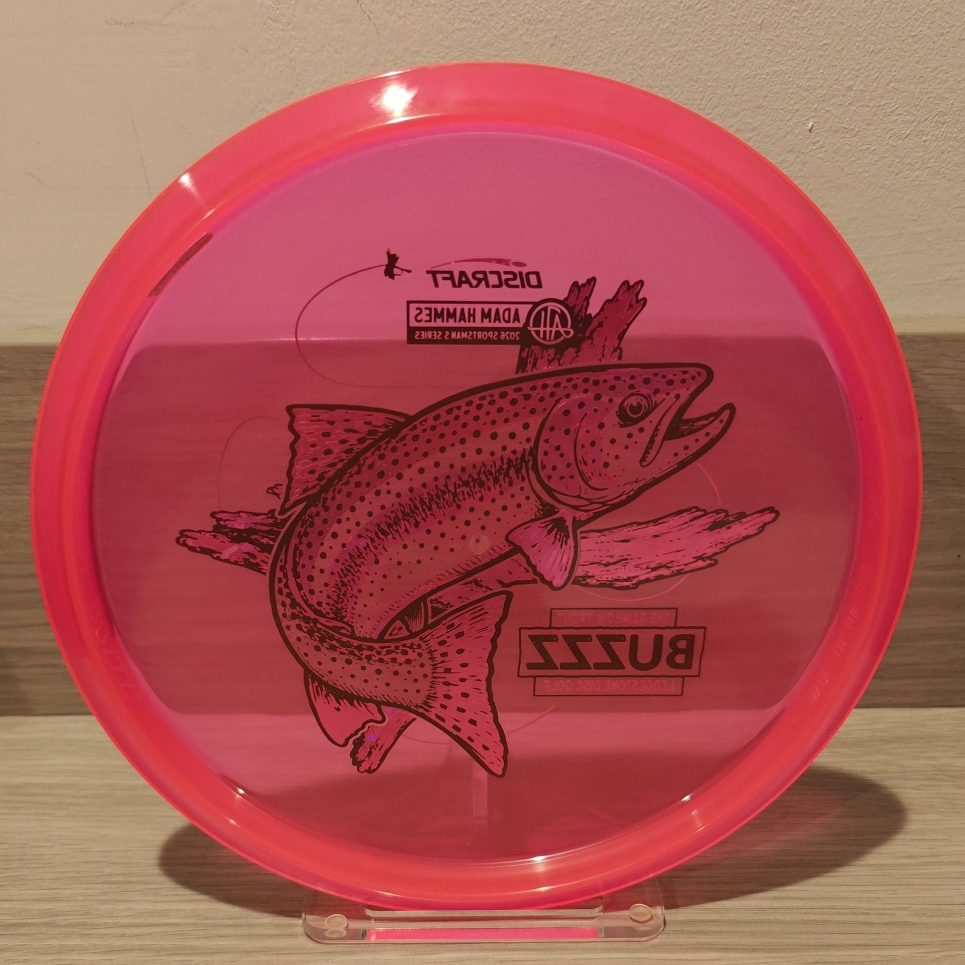 Discraft 2026 Adam Hammes Sportsman S Series CryZtal Buzzz Rainbow Trout - 180g