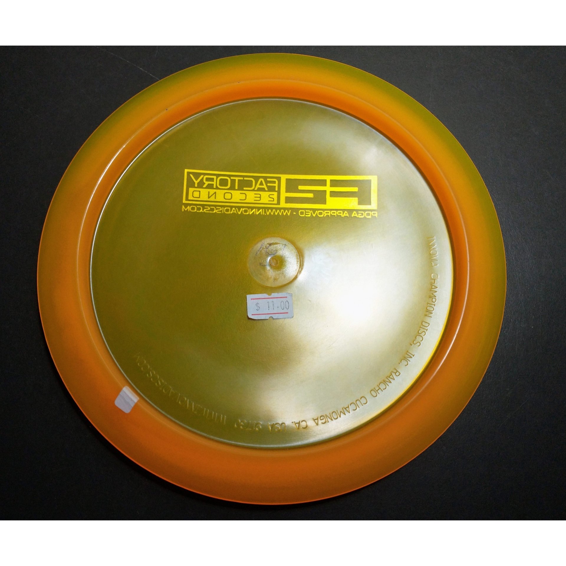 new Champion Beast Innova Disc Golf distance driver orange 161