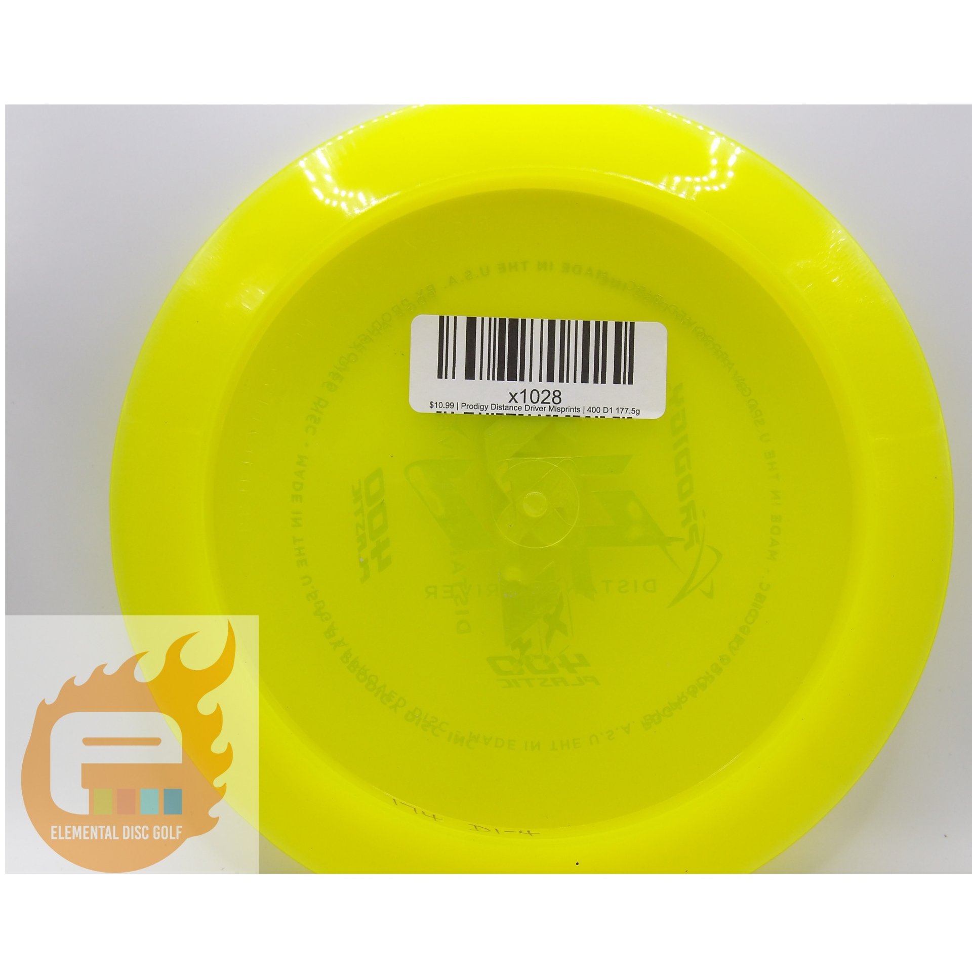 Prodigy 400 D1 - Double Stamped