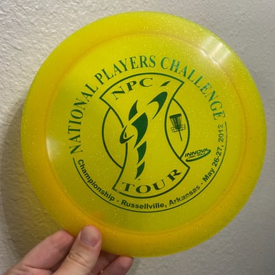 Innova Champion Metal Flake Vulcan Top, Wraith Bottom, Penned *VM (Pre-Archon)