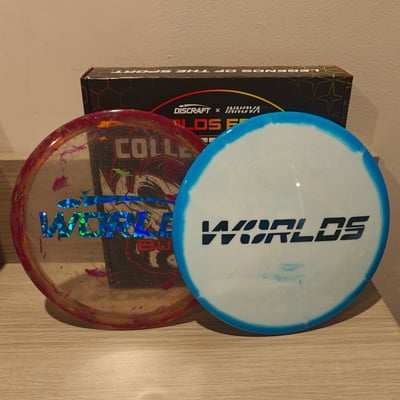 2026 Innova x Discraft Worlds Halo Star Roc + Jawbreaker Z Buzzz - 181g & 179g