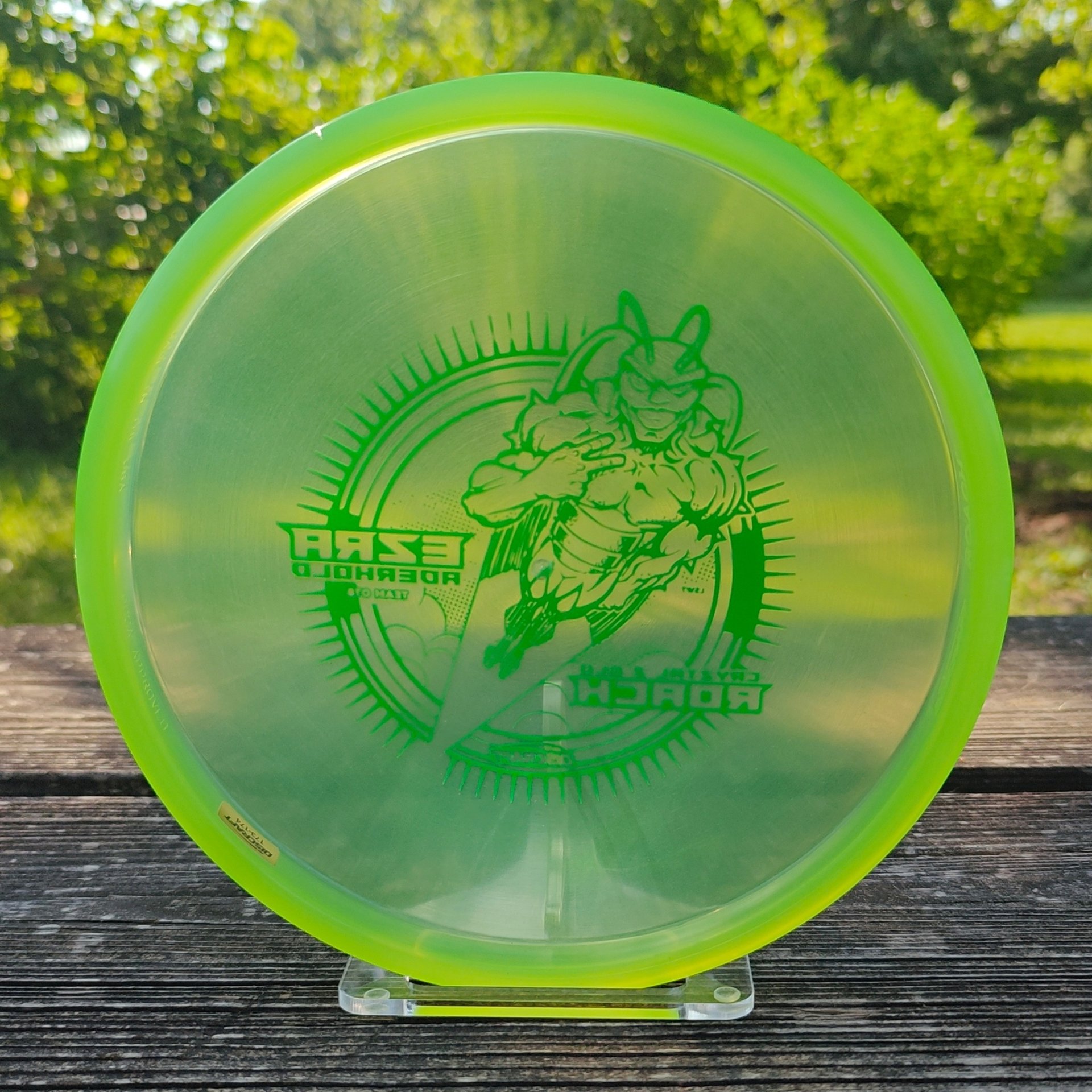 Ezra Aderhold Team OTB Discraft CryZtal Glo Roach - 176g