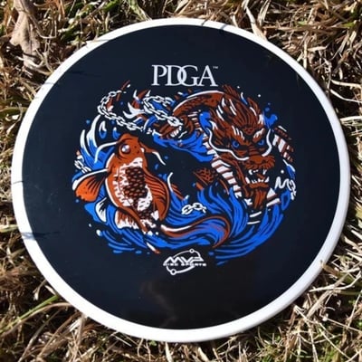 new R2 Neutron Axiom Crave - PDGA Dragon/Koi Stamp disc golf 6.5/5/-1/1 fairway