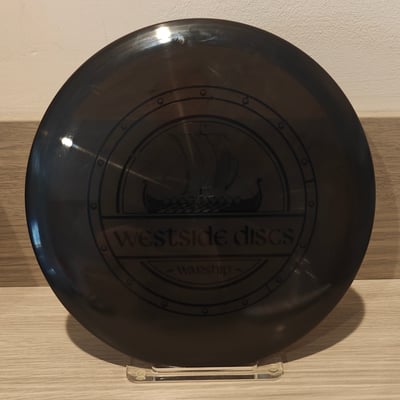 Westside discs warship no clue on plastic black with black stamp 181 g