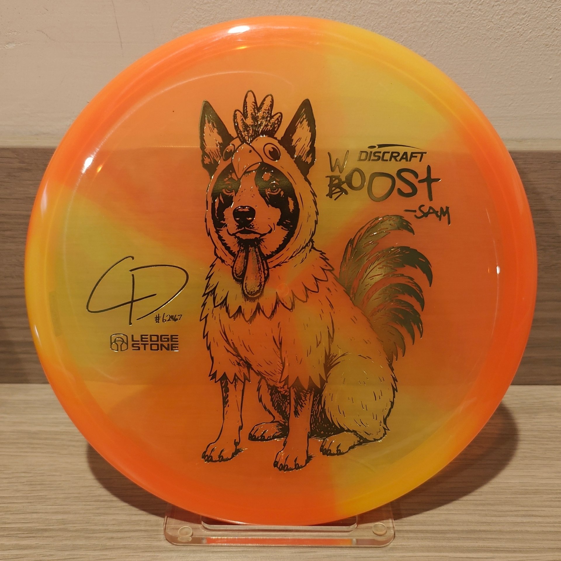 Discraft Chris Dickerson Z Swirl Roost Sam Stamp - 178g