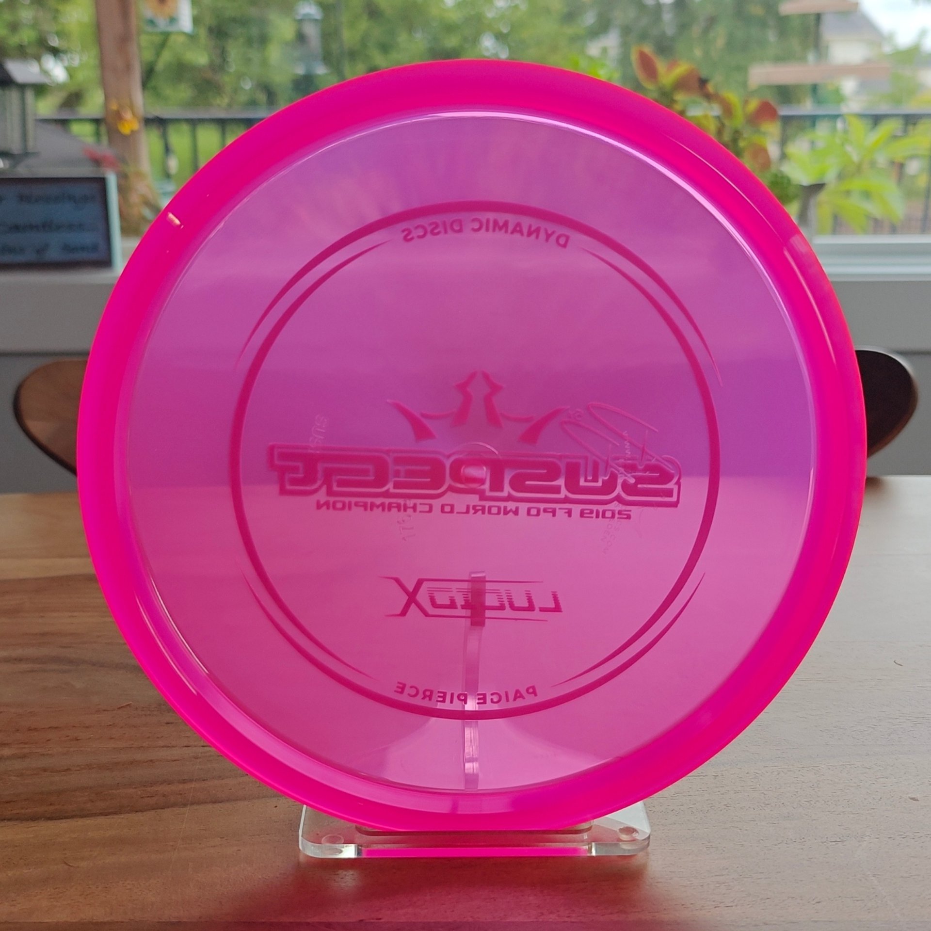 Dynamic Discs Paige Pierce 5x World Champion Lucid X Suspect - 177g