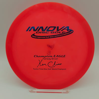 Innova 12x Ken Climo PFN Champion Eagle Factory Penned Red Orange – 167g