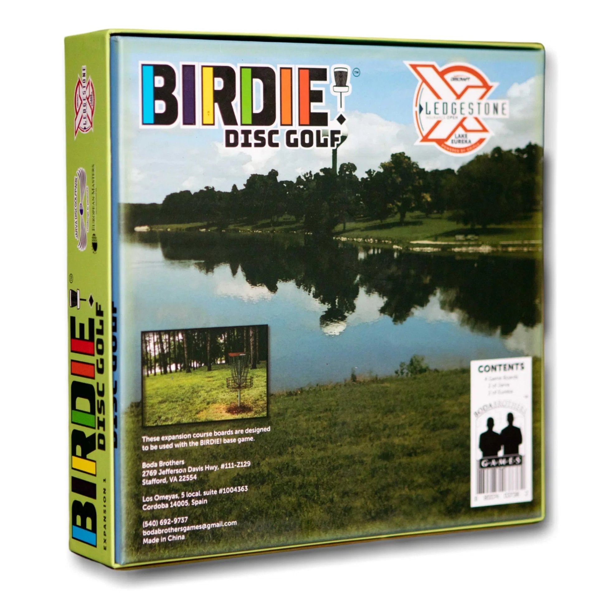 3x package 1st run BIRDIE! disc golf Board Game + Expansion Pack + Booster Cards