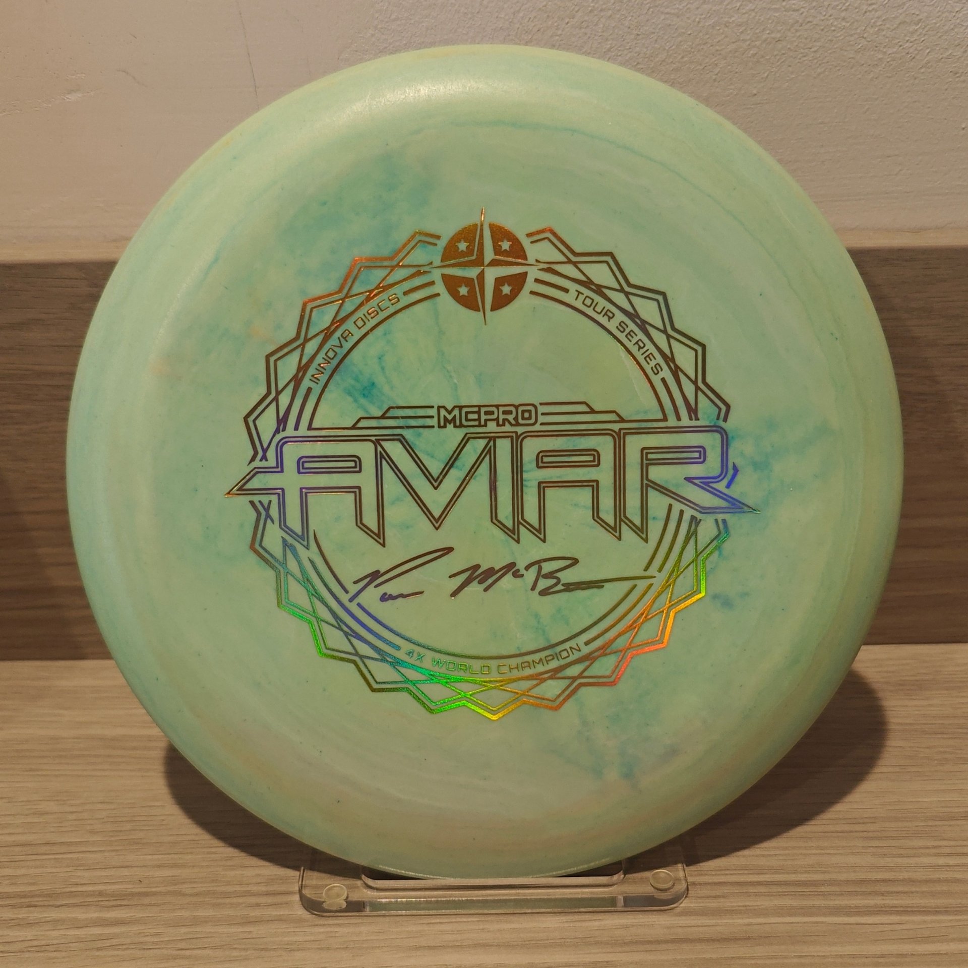 2018 Paul McBeth 4X Galactic McPro Aviar - 176g