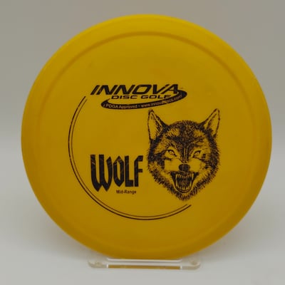 Used Innova PFN DX Wolf 150 Class Yellow Black Stamp - 150g