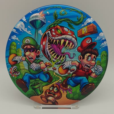 Discraft Level-Up Full Foil ESP Buzzz Mario & Luigi 2026 Ledgestone – 177g