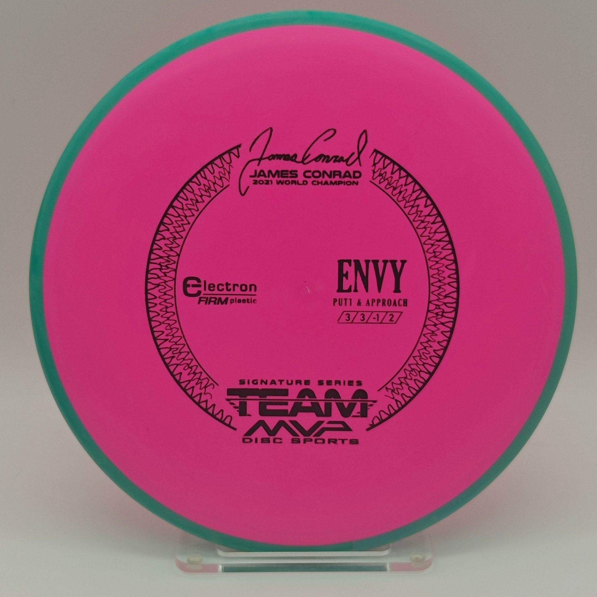 Axiom James Conrad 2021 World Champion Electron Firm Envy Pink Green – 174g