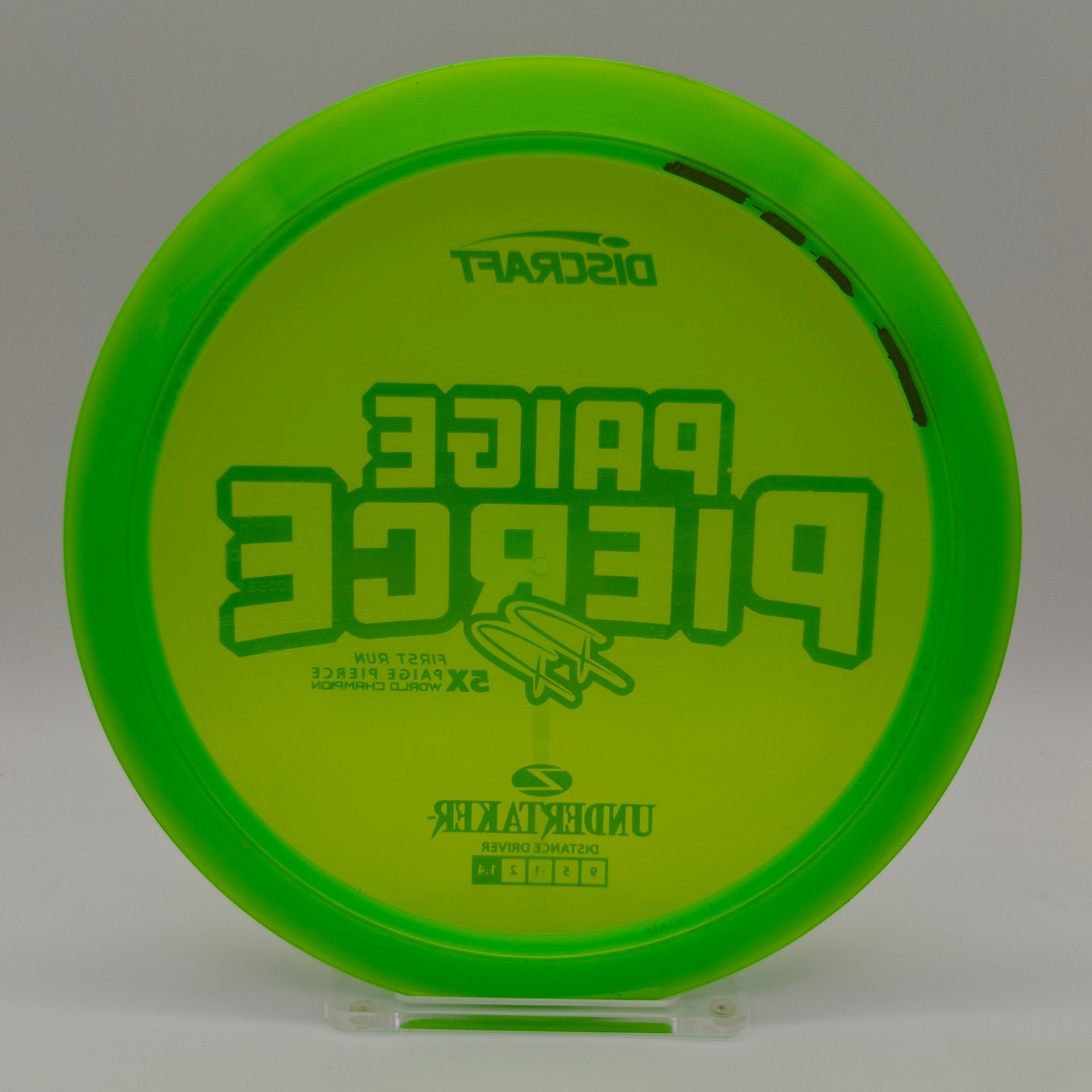 Used Discraft Paige Pierce 5X First Run Z Undertaker 2020 - 172g ink