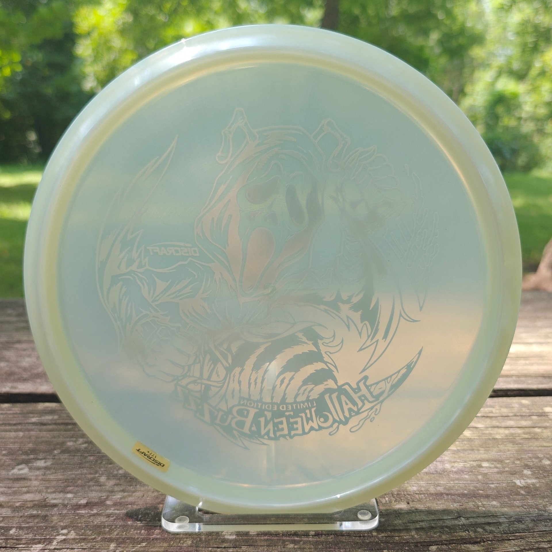 2021 Halloween Ghostface Discraft Z Glo Buzzz - 179g