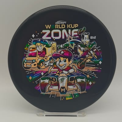 Discraft 2026 Worlds World Kup Midnight ESP Zone Rainbow Shatter – 173g