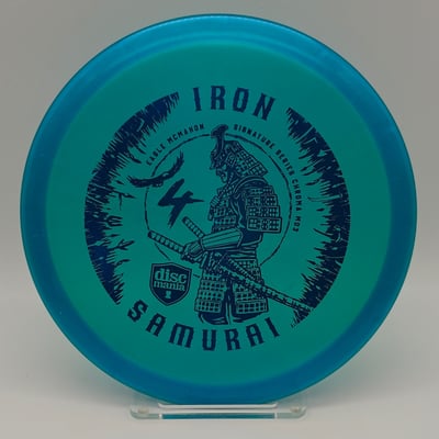 Discmania 2022 Iron Samurai 4 Eagle McMahon Chroma MD3 Blue Purple Shimmer – 179g