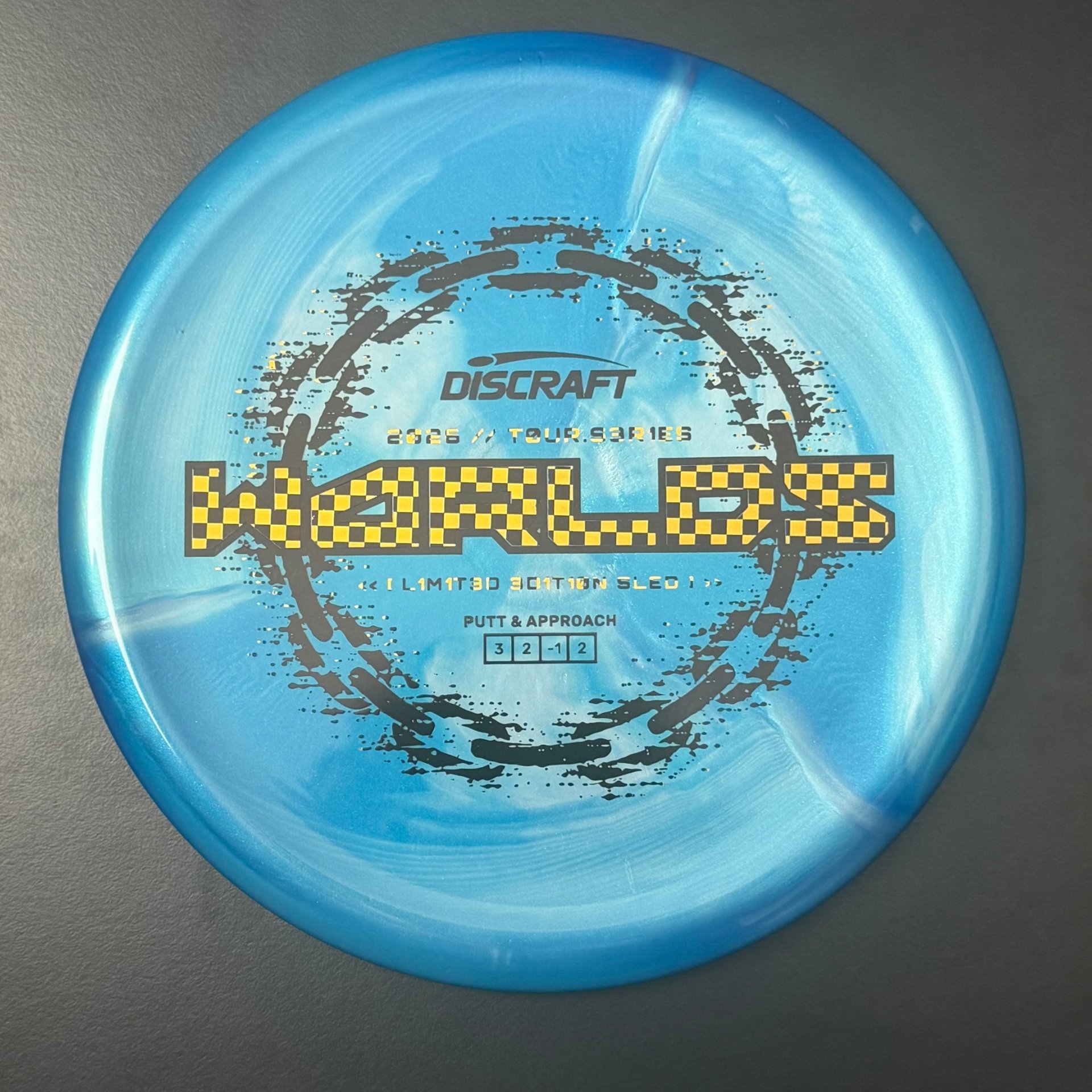 Discraft Disc Golf 2026 Worlds Tour Series Sled