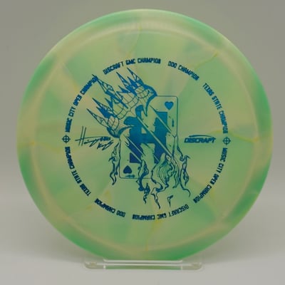 Discraft Vulture 2021 Hailey King Tour Champion Card ESP Swirl – 178g