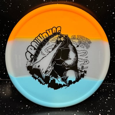 Elevation Discs Pumpkin Groundhog Glo-g. 1/1/0/2. 172-173g