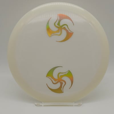 Latitude 64 River Double Huk Lab TriFly White Cream Rainbow Stamp – 169g