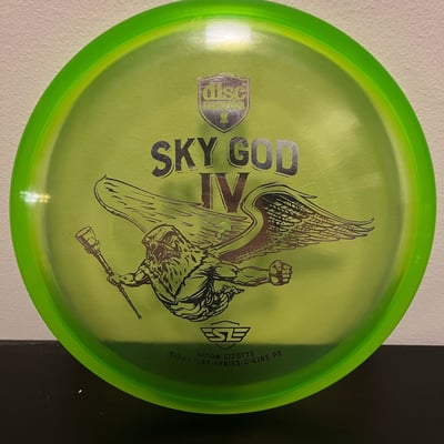 Discmania Sky God IV Simon Lizotte Signature Series C-Line P2 9/10 176g