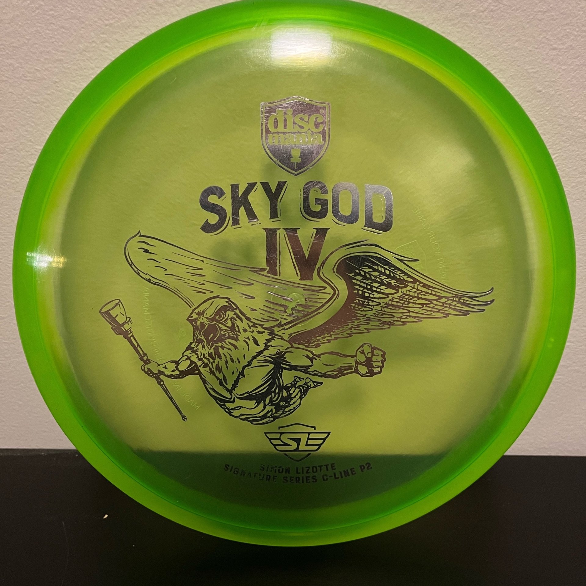 Discmania Sky God IV Simon Lizotte Signature Series C-Line P2 9/10 176g