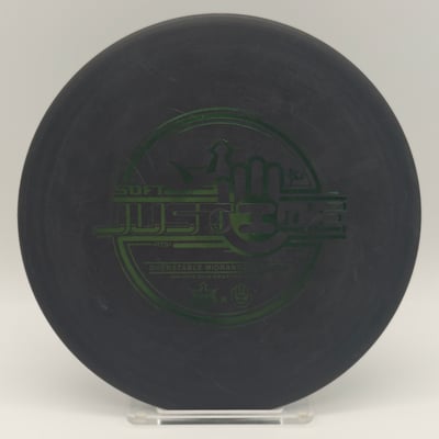 Dynamic Discs Classic Soft Justice Black Green Foil – 176g