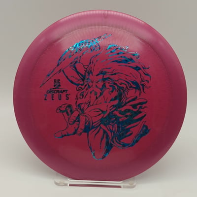Paul McBeth Big Z Zeus Discraft Blue cheetah stamp - 173g