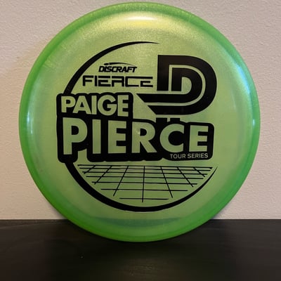 Discraft Fierce 2021 Paige Pierce Tour Series, Metallic Z 173-174g Green