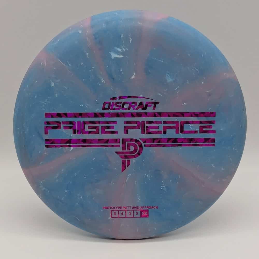 NEW Discraft Paige Pierce Prototype Fierce Jawbreaker Rubber Blend Blue/Pink Swirl - 173g
