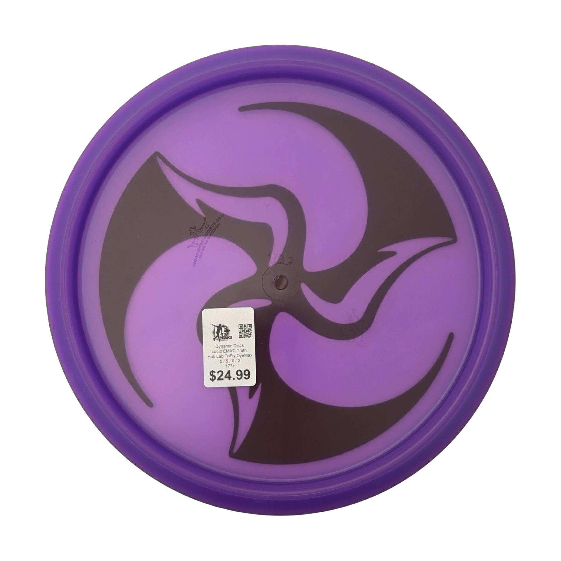Dynamic Discs Lucid EMac Truth Huk Lab TriFly DyeMax 179g