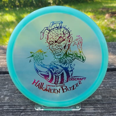 Discraft 2020 Halloween Z Glo Buzzz Pinhead Rainbow Stamp - 178g