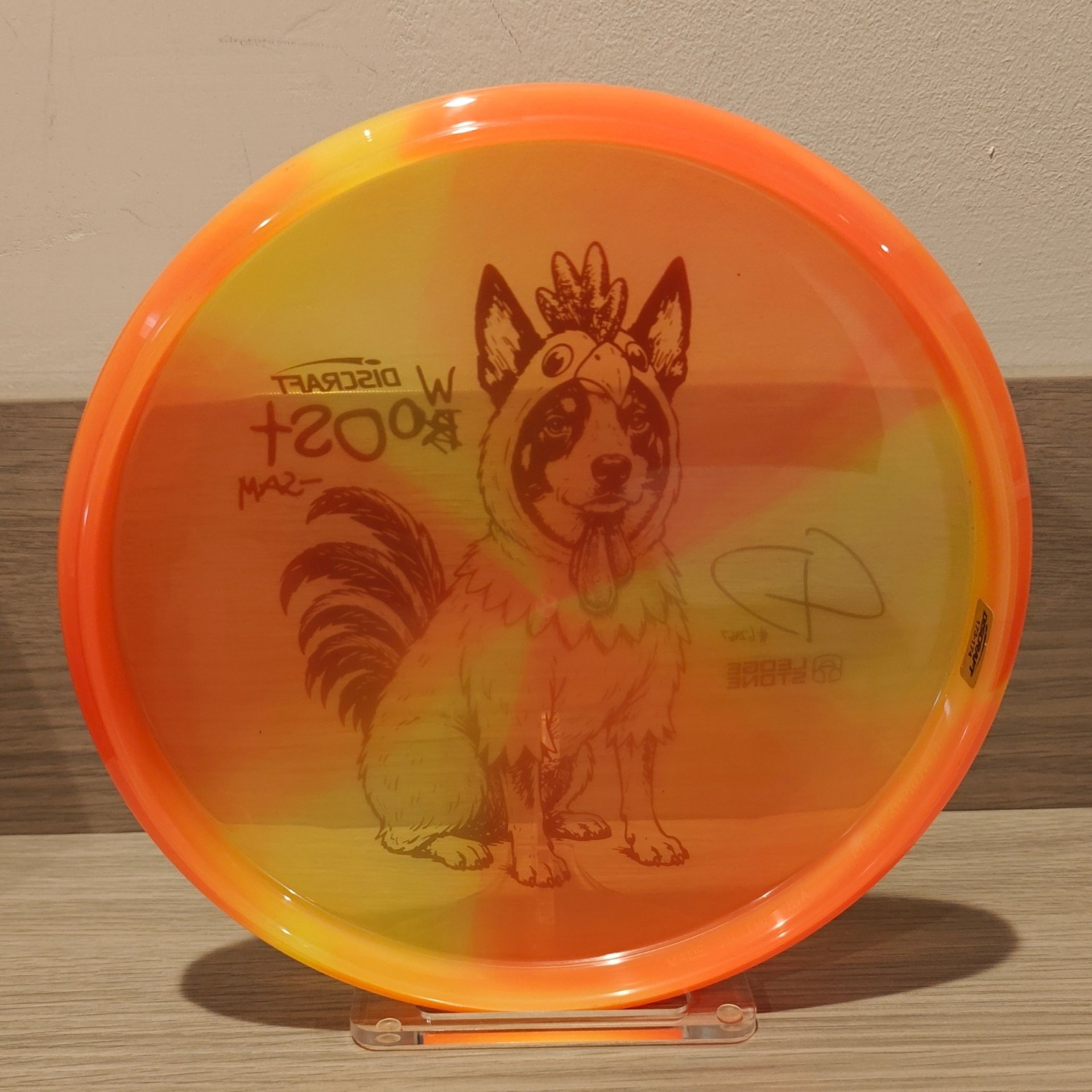 Discraft Chris Dickerson Z Swirl Roost Sam Stamp - 178g
