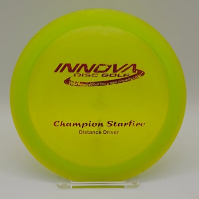 Used Innova PFN Champion Starfire Yellow Red Stamp - 176g