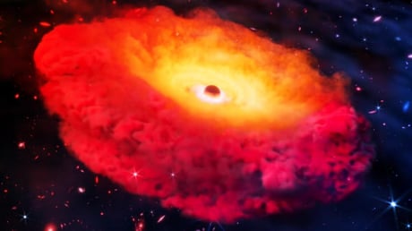 Az univerzum legkorábbi fekete lyukát találta meg a James Webb-űrteleszkóp