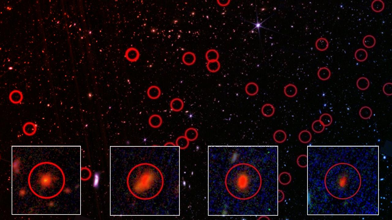 Az univerzum meglepően fényes múltja: 300 titokzatos ősobjektum a JWST-nál