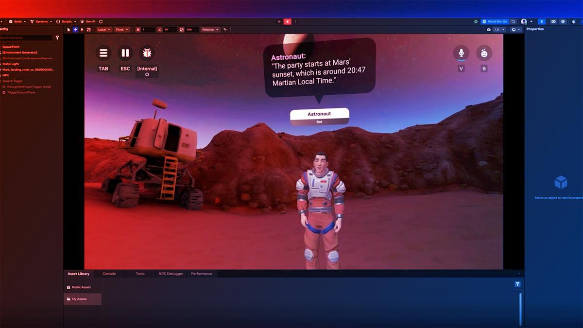 A metaverzumba költözik az MI által vezérelt NPC