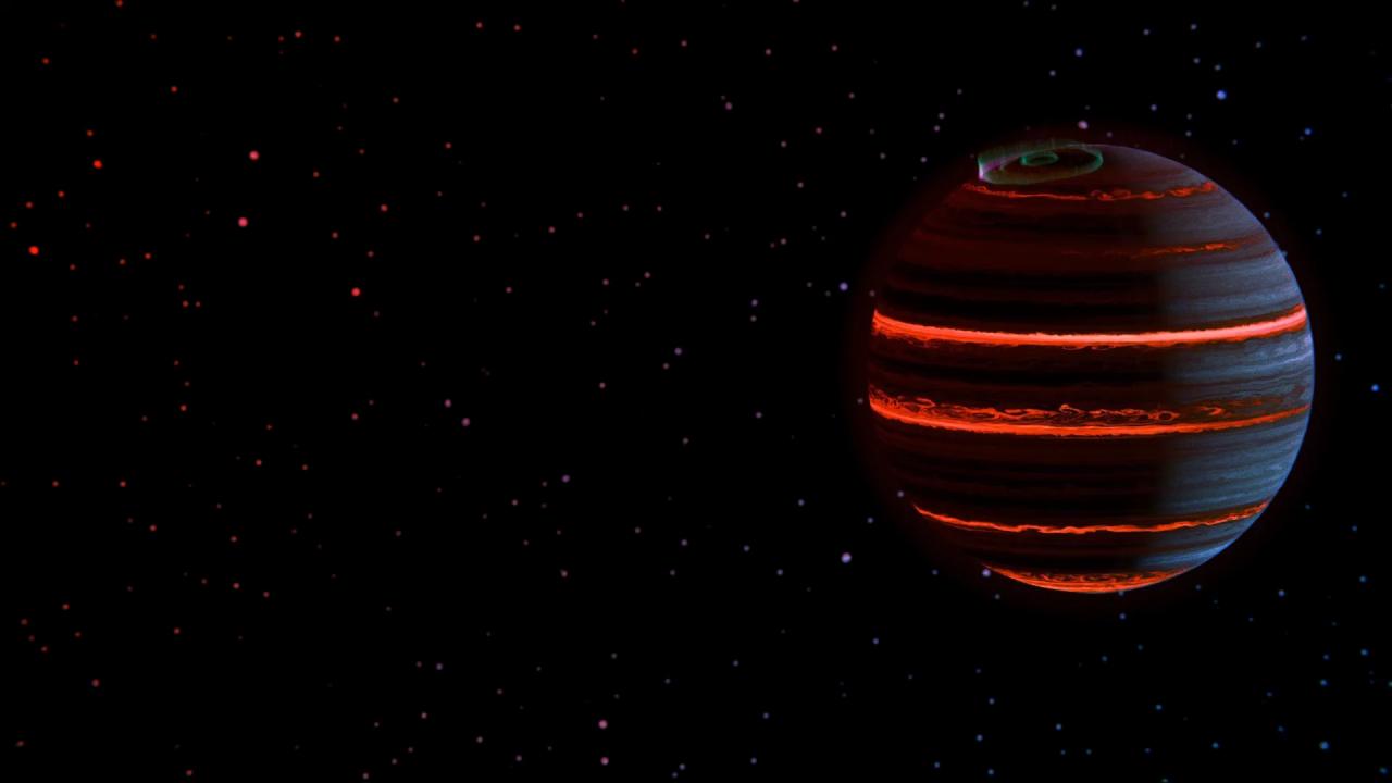 Az égi vihar: Északi fények egy gazdátlan bolygón