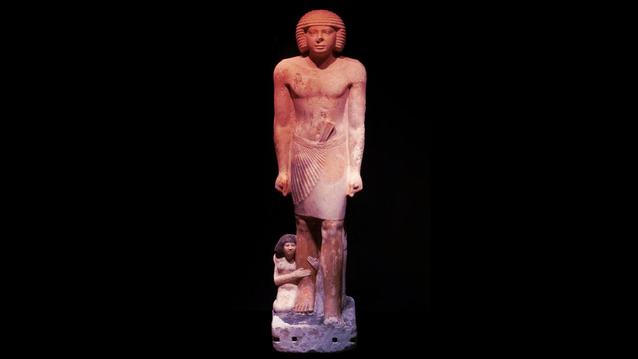 Az ókori Messi szobra előkerült a sivatagból