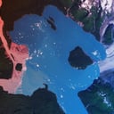 Az új sziget, amit az olvadó jég szült Alaszkában